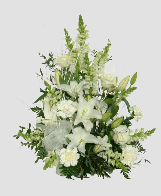 Centro de flores funerarias